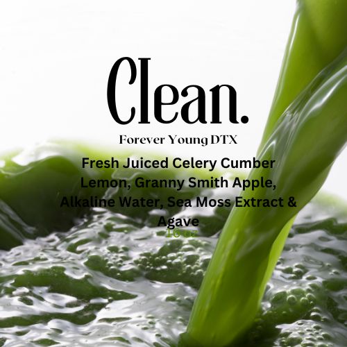 CLEAN. CLEANSES