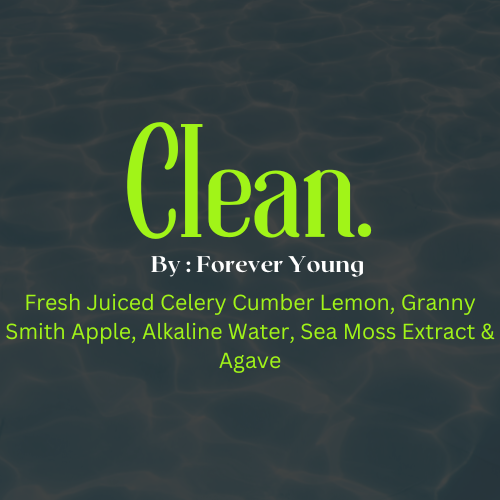 Clean. Juices